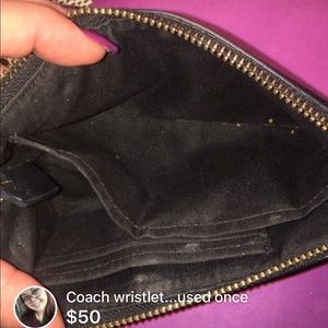 Coach wristlet